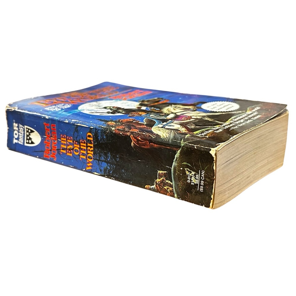 Vintage 1990 The Eye of the World Robert Jordan Wheel of Time Book 1 Paperback - Picture 6 of 8